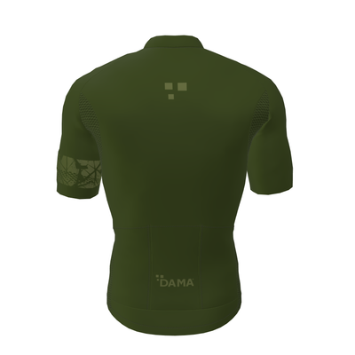 TINTA UNITA VERDE MILITARE - MAGLIA MANICA CORTA - OPALE