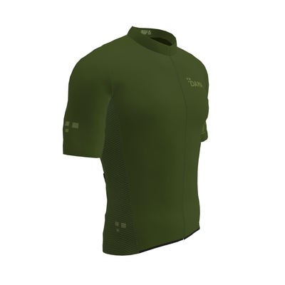 TINTA UNITA VERDE MILITARE - MAGLIA MANICA CORTA - OPALE