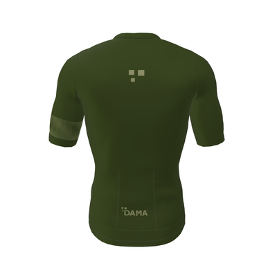 TINTA UNITA VERDE MILITARE - MAGLIA MANICA CORTA - DIAMOND